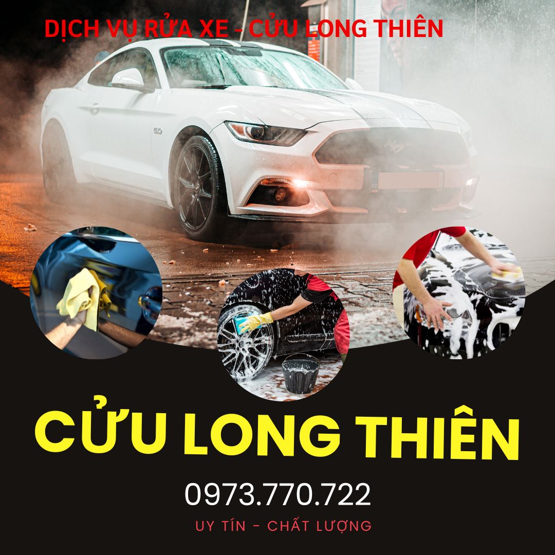 DỊCH VỤ RỬA XE Ô TÔ 
